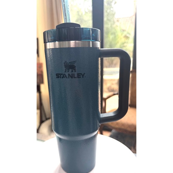 Stanley 30oz Quencher H2.0 Hammertone Blue Tumbler NWOT - Picture 6 of 8